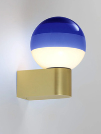 Marset :: Lampa ścienna / kinkiet Dipping śr. 12,5 cm niebieska