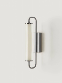 Aromas :: Lampa ścienna / Kinkiet Ison wys. 43 cm nikiel