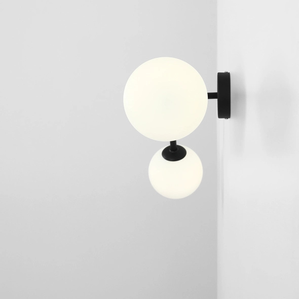 Artera :: Lampa ścienna / kinkiet Pure horizontal szer. 94 cm czarny