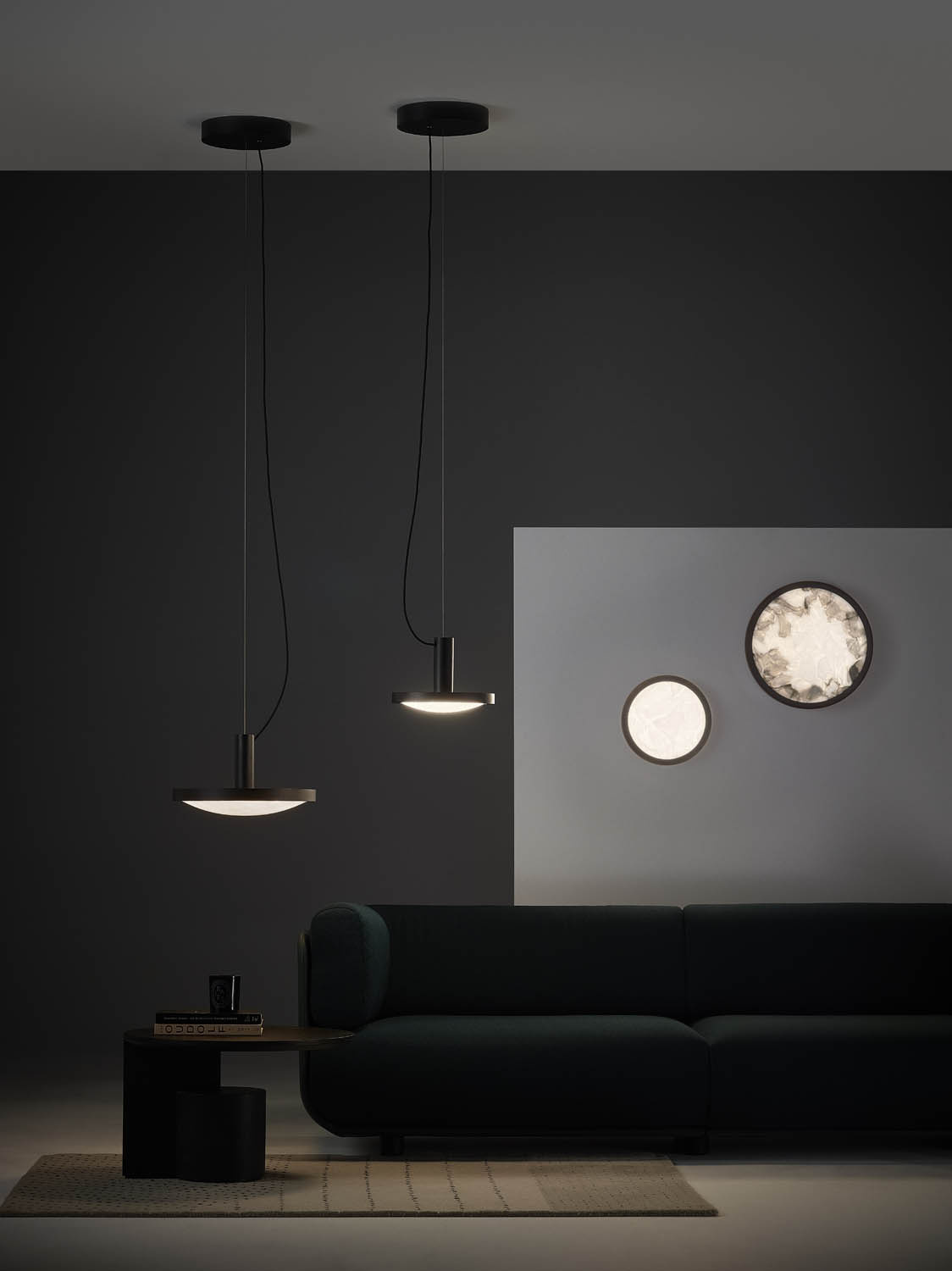 Brokis :: Lampa Wisząca Convex śr. 30 cm transparentna