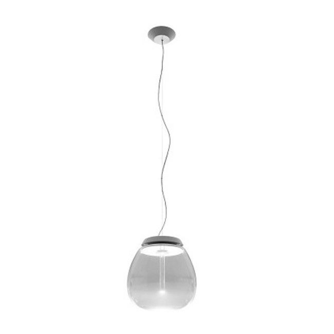 Artemide :: Lampa wisząca Empatia szklana transparentna śr. 16 cm
