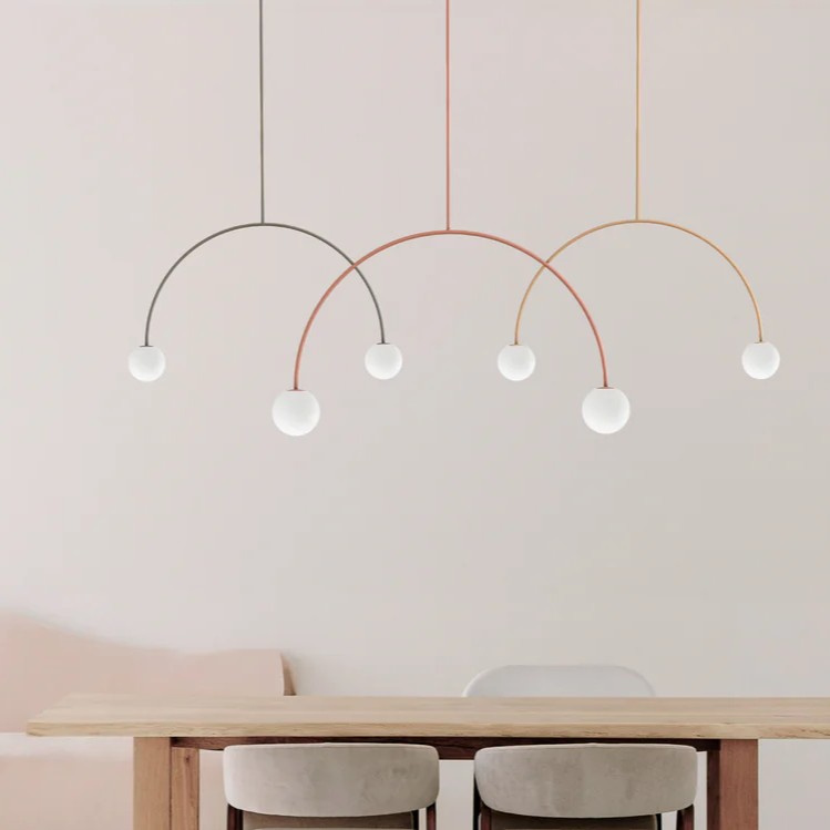 Robin :: Lampa wisząca Riga szer. 60 cm czarna