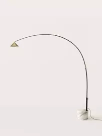Aromas ::  Lampa podłogowa Hinoo wys. 200.3 cm złota