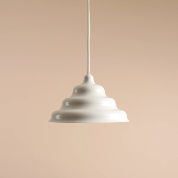 Artera :: Lampa wisząca Fala lekko kremowa rozm. M śr. 23 cm