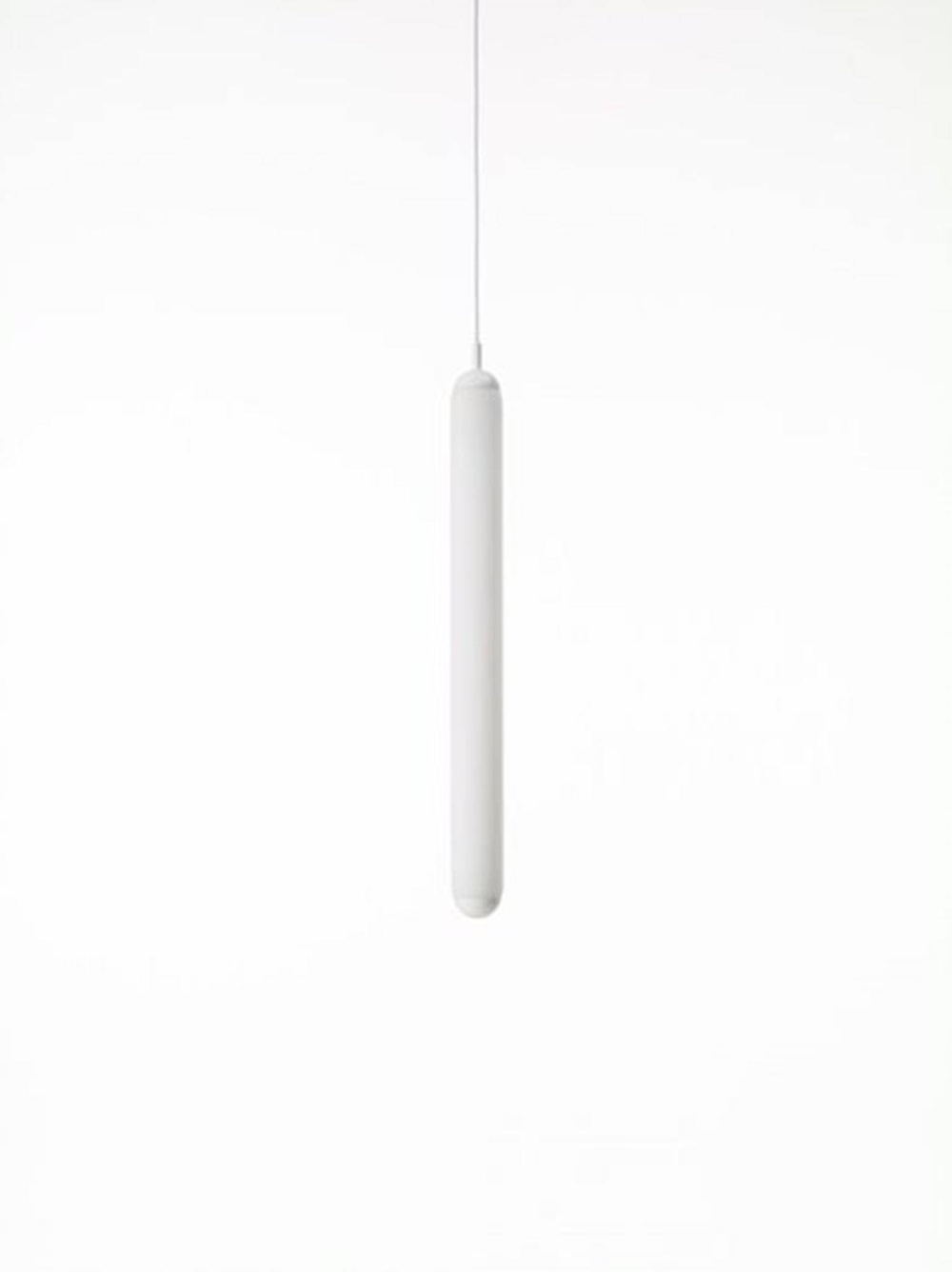 Brokis :: Lampa wisząca Puro Solo Vertical srebrna wys. 83 cm