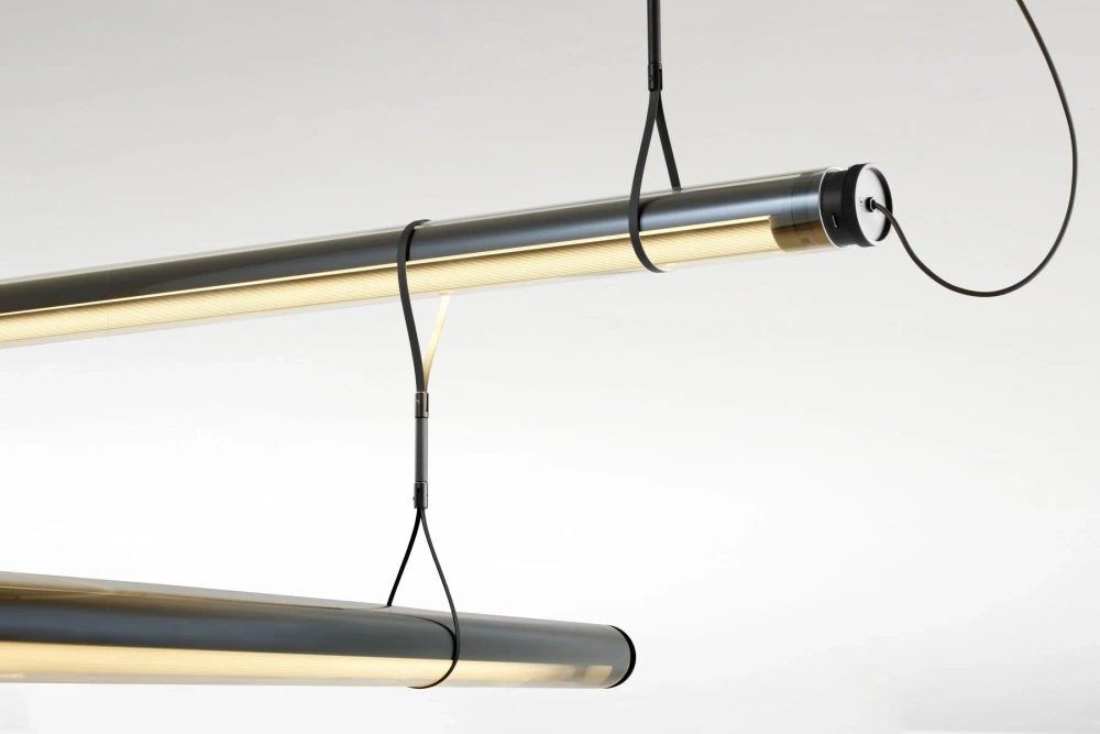 Marset :: Lampa wisząca Fris Pro szer. 155 cm czarna