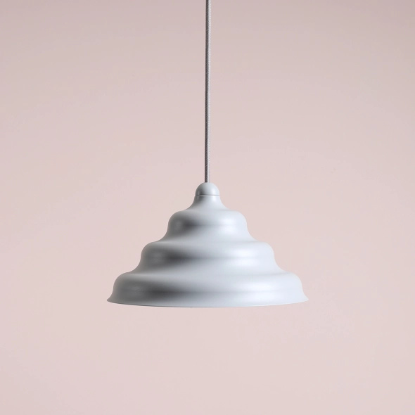Artera :: Lampa wisząca Fala szarobłękitna rozm. M śr. 23 cm