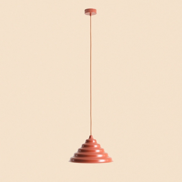 Artera :: Lampa wisząca Fala ceglana rozm. XL śr. 36 cm