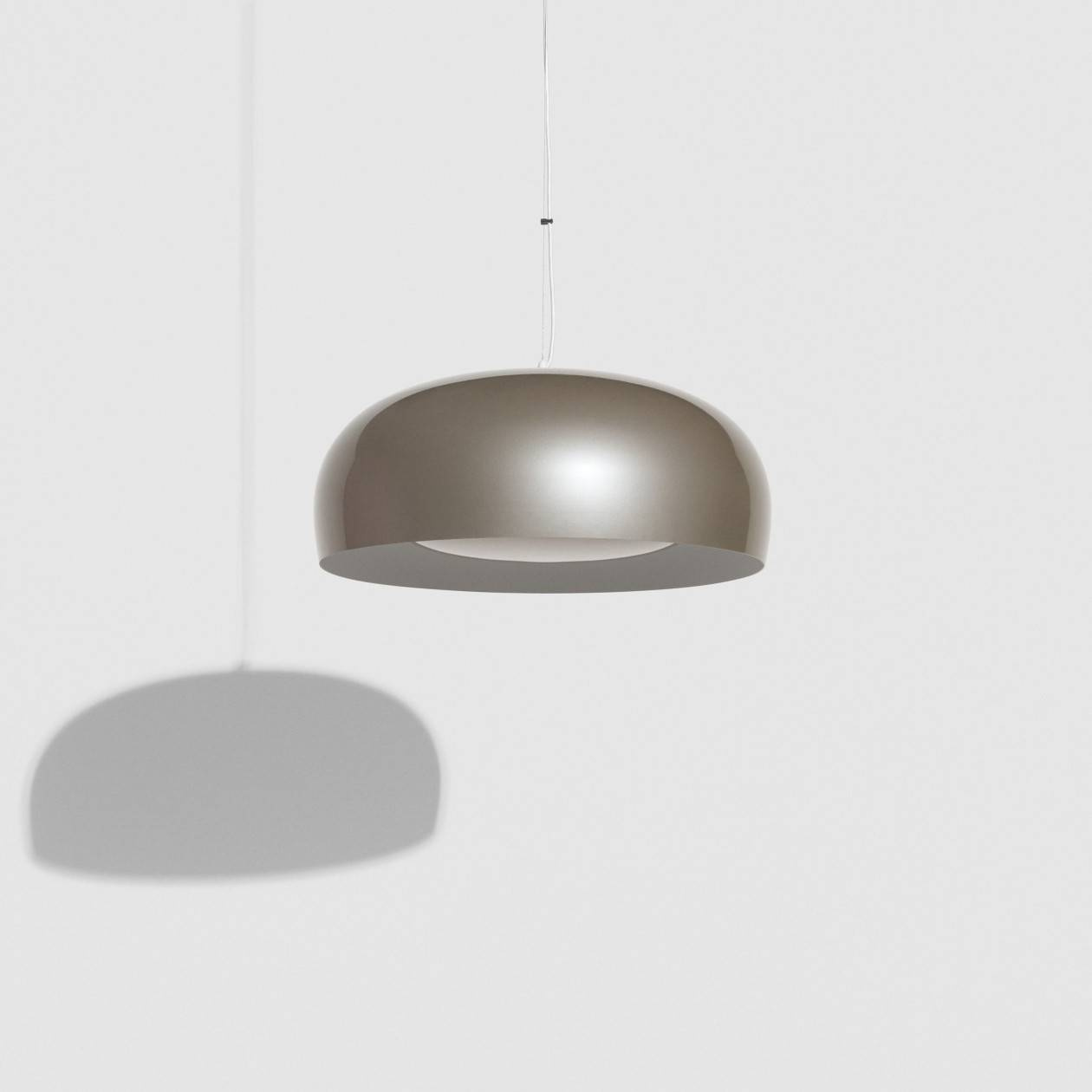 Petite Friture :: Lampa wisząca Brush śr. 60 cm srebrna