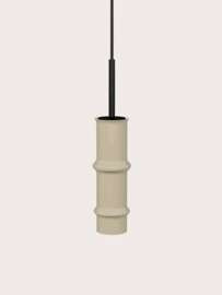 Aromas :: Lampa wisząca Canna wys. 30 cm klosza biało-czarna