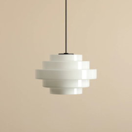 Artera :: Lampa sufitowa Filo Milky rozm. L śr. 28 cm wys. 108 cm