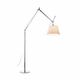 Artemide :: Lampa podłogowa Tolomeo Mega srebrna śr. 42 cm