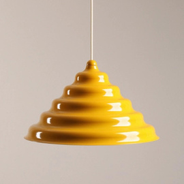 Artera :: Lampa wisząca Fala żółta rozm. XL śr. 36 cm