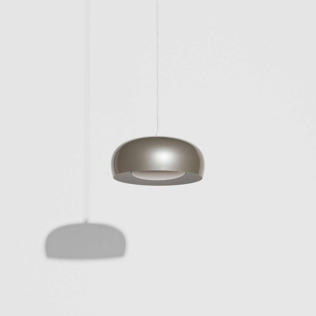 Petite Friture :: Lampa wisząca Brush śr. 35 cm srebrna