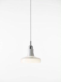 Brokis :: Lampa wisząca zewnętrzna Shadows srebrna śr. 25 cm