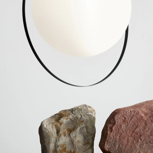 Artera :: Lampa wisząca Aura szer. 43 cm czarna