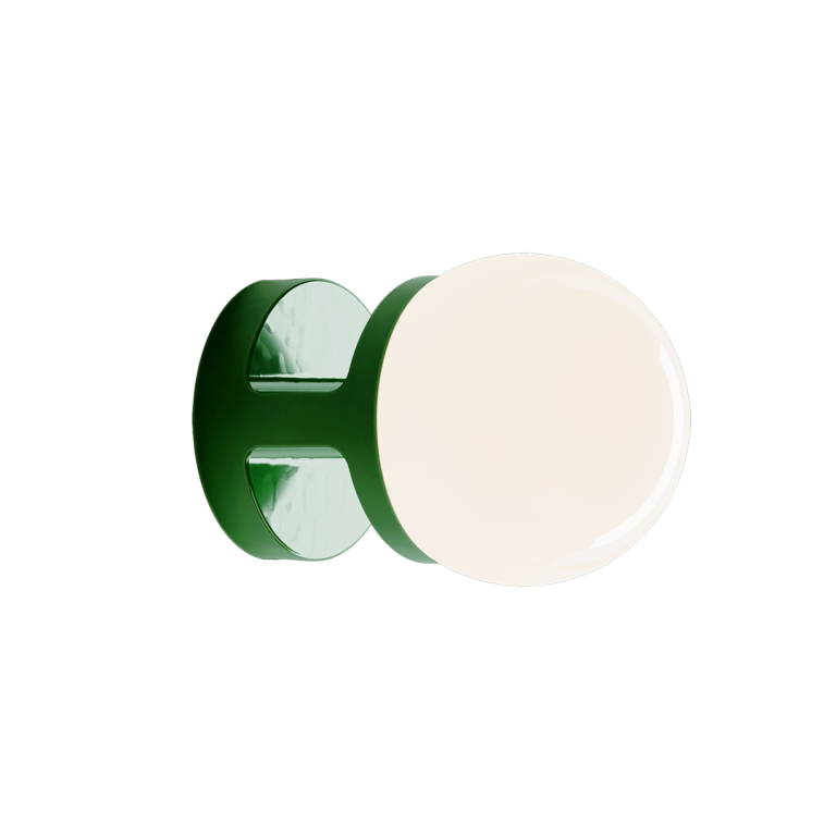 Ferroluce :: Lampa ścienna / kinkiet Habea śr. 16 cm pomarańczowa