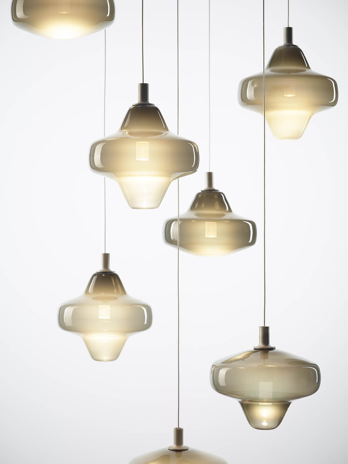 Brokis :: Lampa Wisząca Starcloud Lyra szer. 18 cm mlecznobiała
