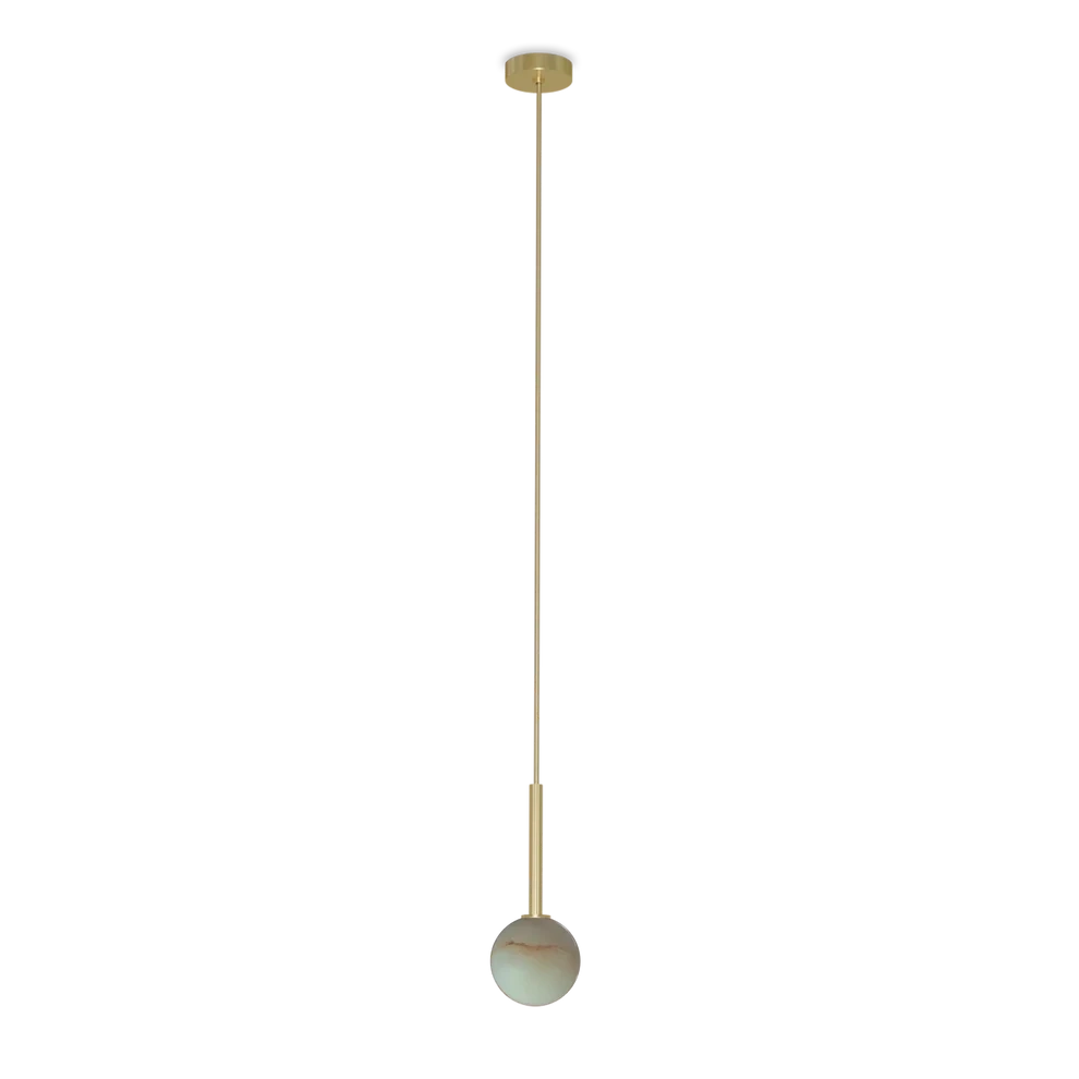 Robin :: Lampa wisząca Royal Disc śr. 15 cm alabastrowa