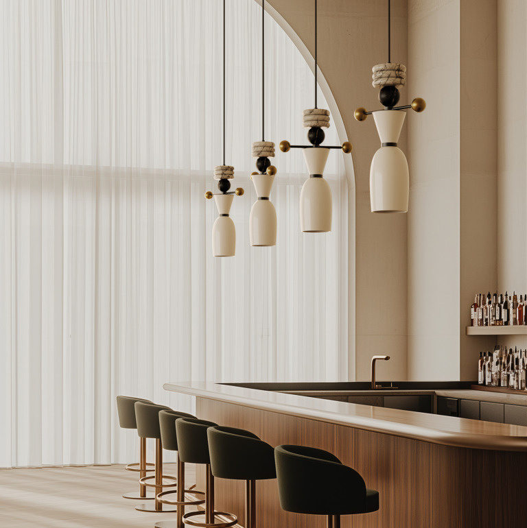 Aromas :: Lampa wisząca Nuro beżowa