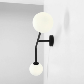 Artera :: Lampa ścienna / kinkiet Pure horizontal szer. 94 cm czarny