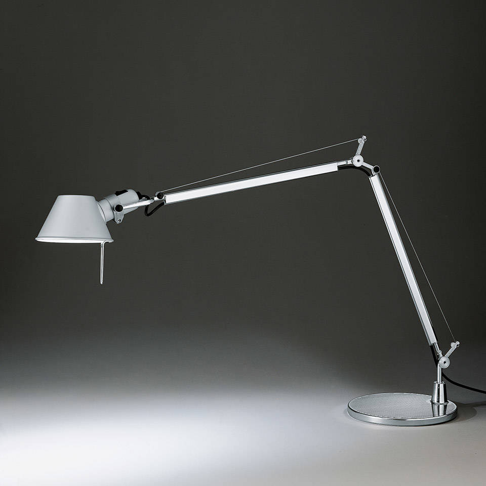 Artemide :: Lampa biurkowa Tolomeo srebrna wys. 64,5 cm