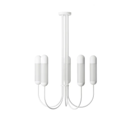 Ummo :: Lampa wisząca Funsui B S biała szer. 73,7 cm
