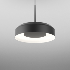 AQForm :: Lampa wisząca Maxi Ring dot LED  śr. 50,3 czarno-biała