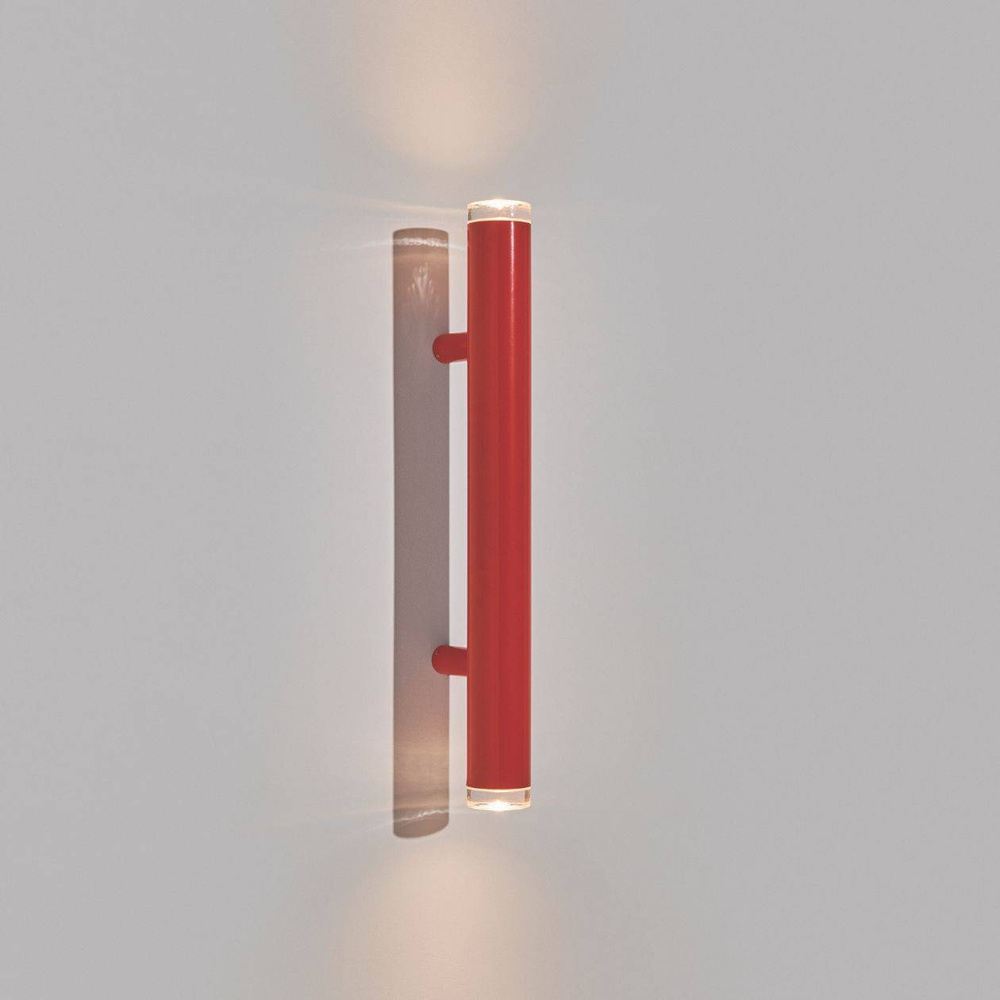 Petite Friture :: Lampa ścienna / kinkiet Pyl wys. 75 cm czerwony