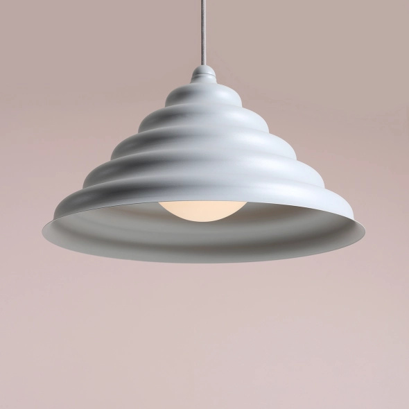 Artera :: Lampa wisząca Fala szaroniebieska rozm. XL śr. 36 cm
