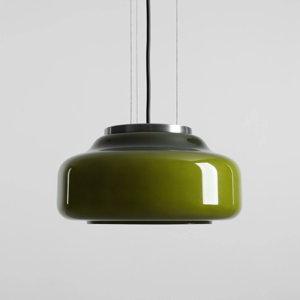 Artera :: Lampa wisząca Bonbon 2.0 Lime rozm. M śr. 25 cm zielona / stalowe mocowanie
