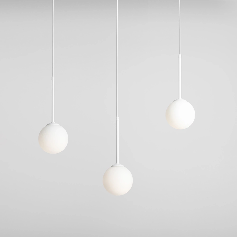 Artera :: Lampa wisząca Bosso 3 szer. 80 cm biała