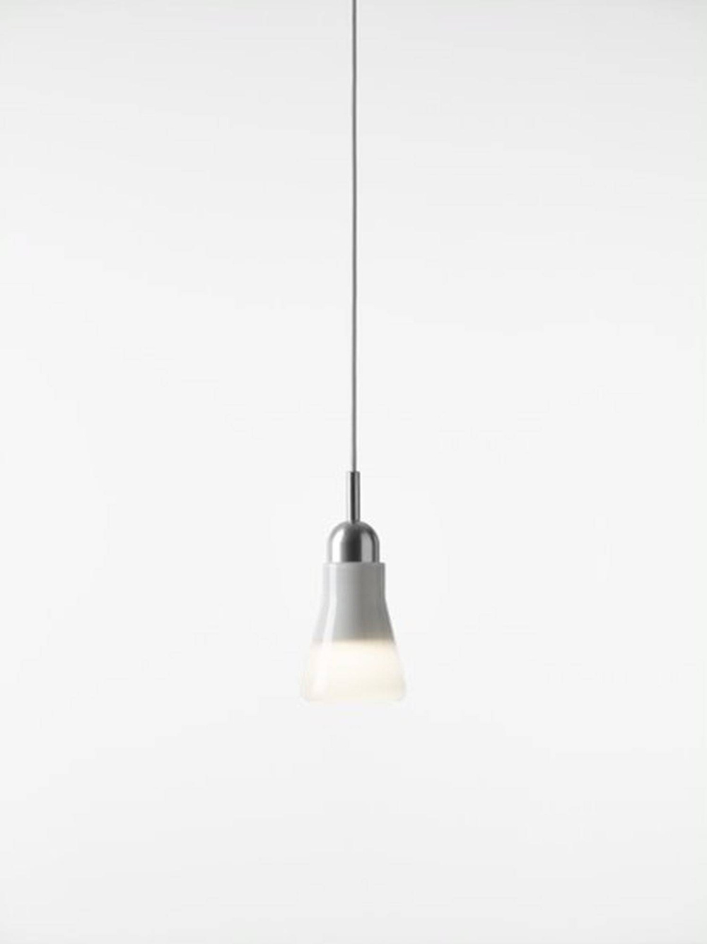 Brokis :: Lampa wisząca zewnętrzna Shadow śr. 10,8 cm srebrna