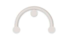 Robin :: Lampa ścienna / kinkiet Rigoberta Indirect 27k Curved biała