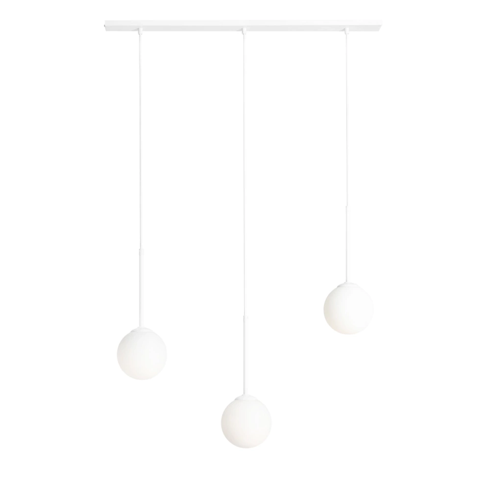 Artera :: Lampa wisząca Bosso 3 szer. 80 cm biała