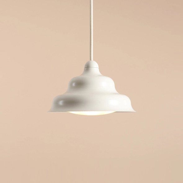 Artera :: Lampa wisząca Fala lekko kremowa rozm. S śr. 17 cm