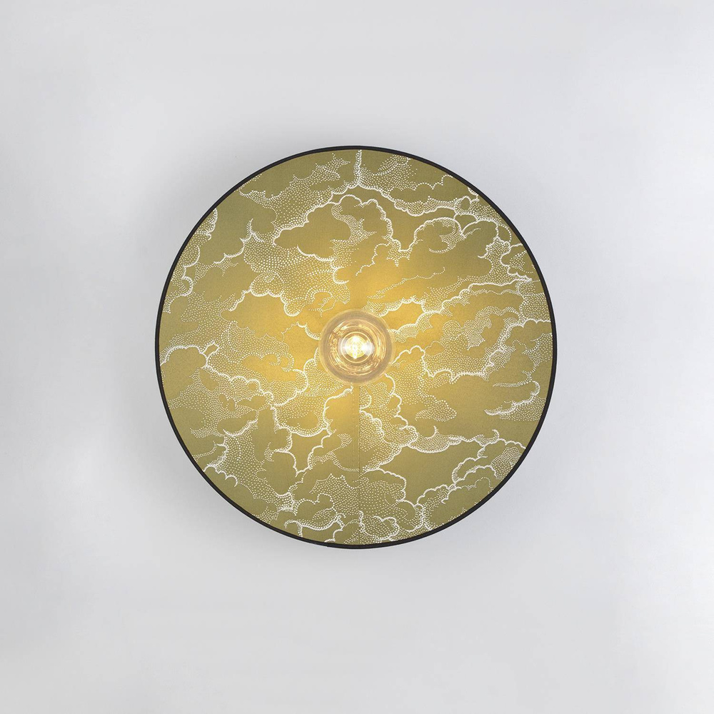 Market Set :: Lampa ścienna / kinkiet Gatsby złoty śr. 50 cm