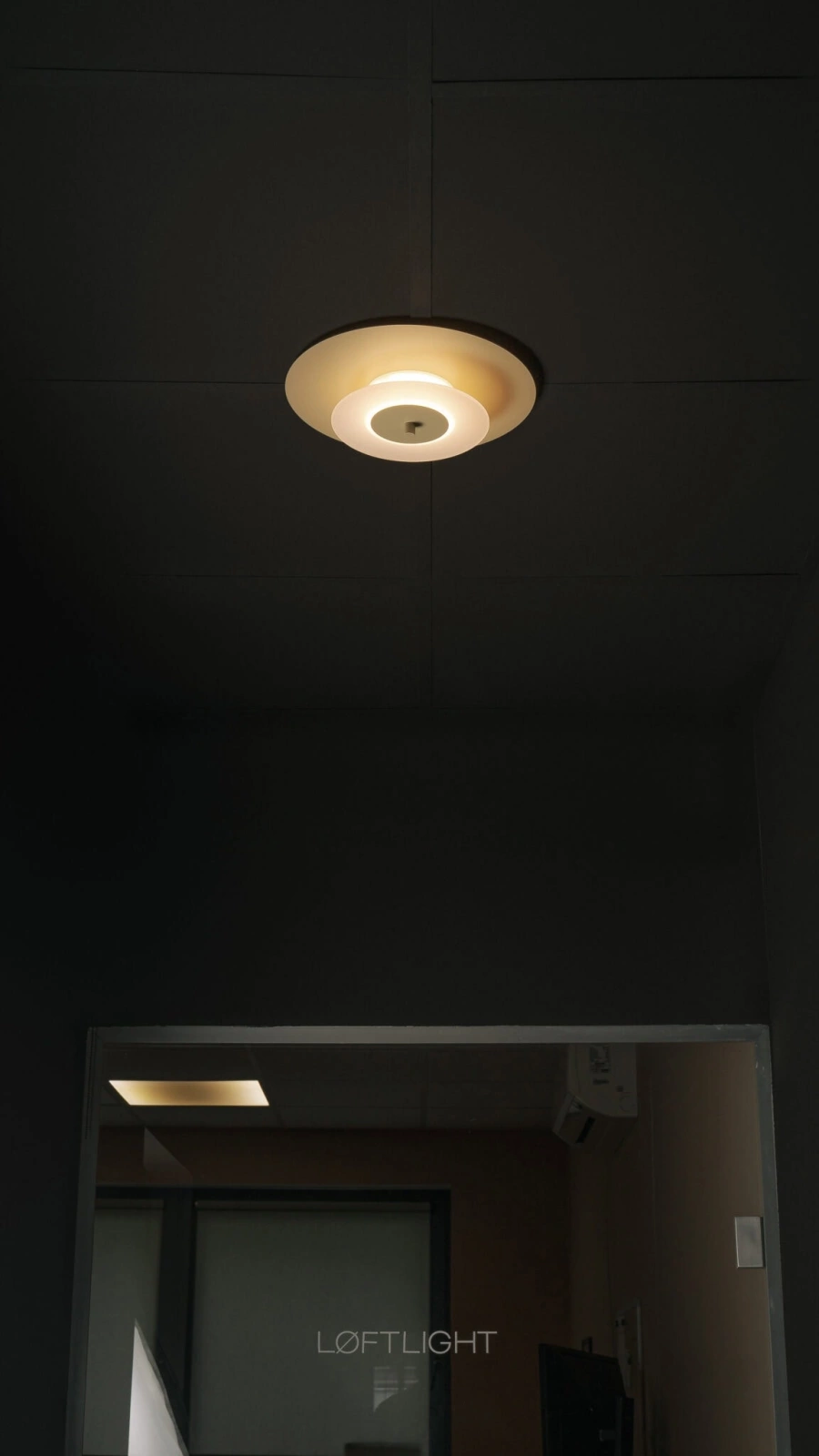 Loftlight :: Lampa sufitowa / ścienna Aeroplan złota rozmiar do wyboru