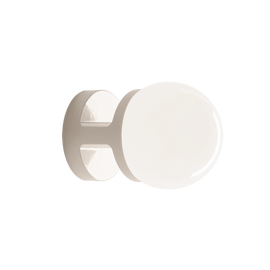 Ferroluce :: Lampa ścienna / kinkiet Habea śr. 16 cm kremowa