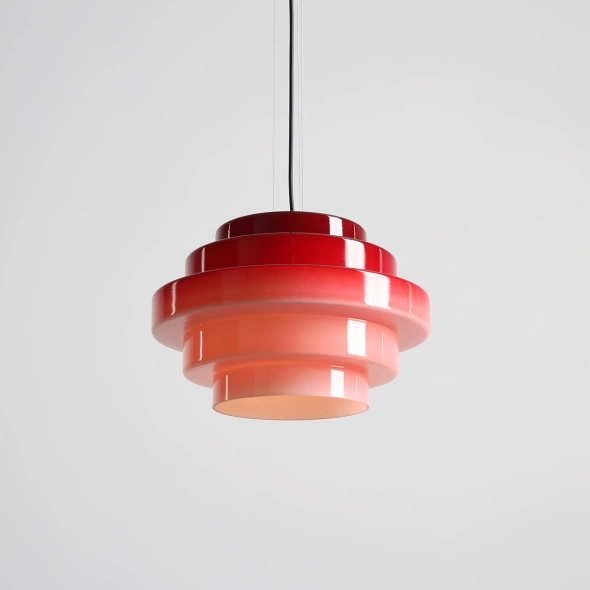 Artera :: Lampa sufitowa Filo Berry rozm. XL śr. 36 cm bordoworóżowa