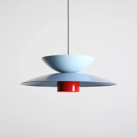 Artera :: Lampa wisząca Teya śr. 65 cm niebiesko-czerwona