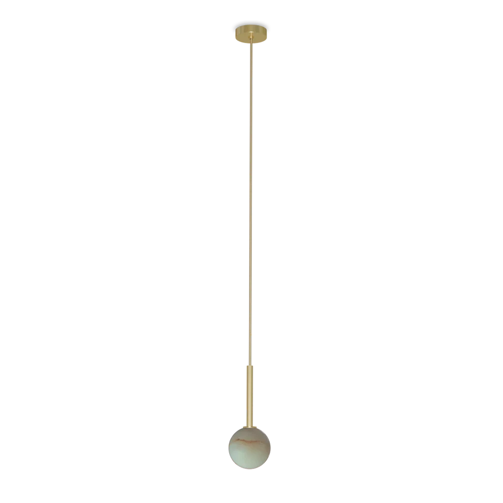 Robin :: Lampa wisząca Royal Disc śr. 15 cm alabastrowa