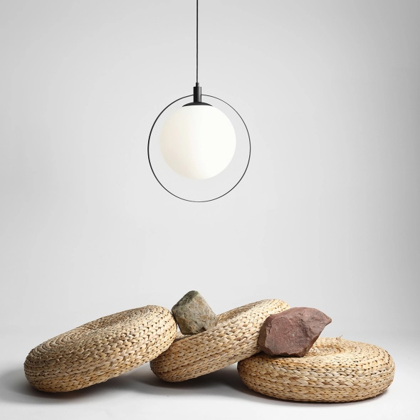 Artera :: Lampa wisząca Aura szer. 43 cm czarna