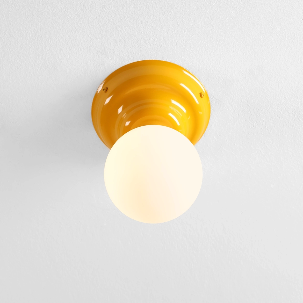 Artera :: Lampa sufitowa / plafon Fala S szer. 17 cm żółty