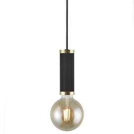 Nordlux :: Lampa wisząca Galloway czarna wys. 17 cm