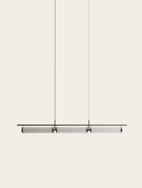 Aromas :: Lampa wisząca Numu 3 pozioma szer. 110 cm chrom