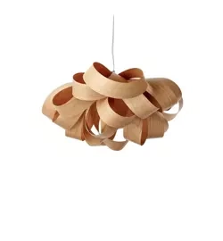 LZF :: Lampa wisząca Agatha mała jasnobrązowa cherry śr. 78 cm