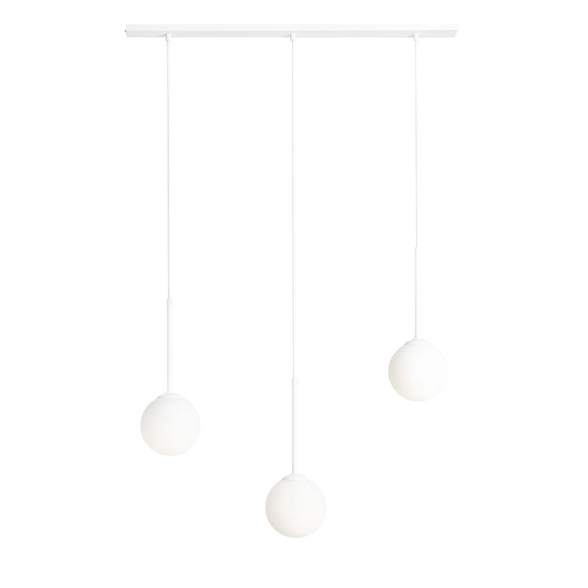 Artera :: Lampa wisząca Bosso 3 szer. 80 cm biała