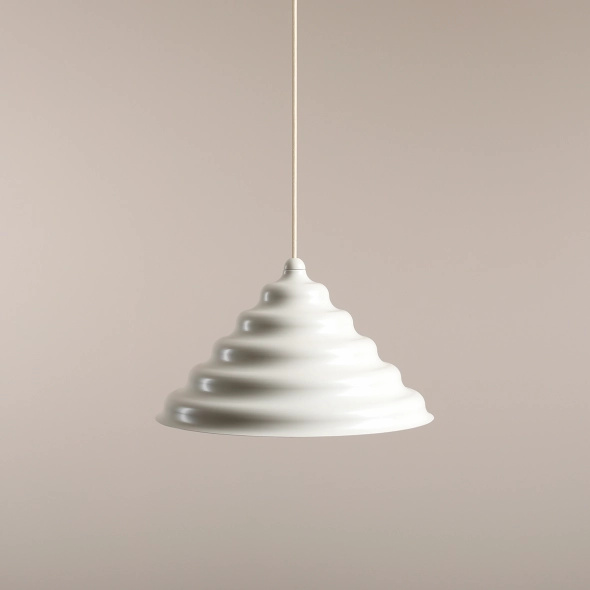 Artera :: Lampa wisząca Fala lekko kremowa rozm. XL śr. 36 cm 