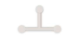 Robin :: Lampa ścienna / kinkiet Rigoberta Indirect 27k Trio biała